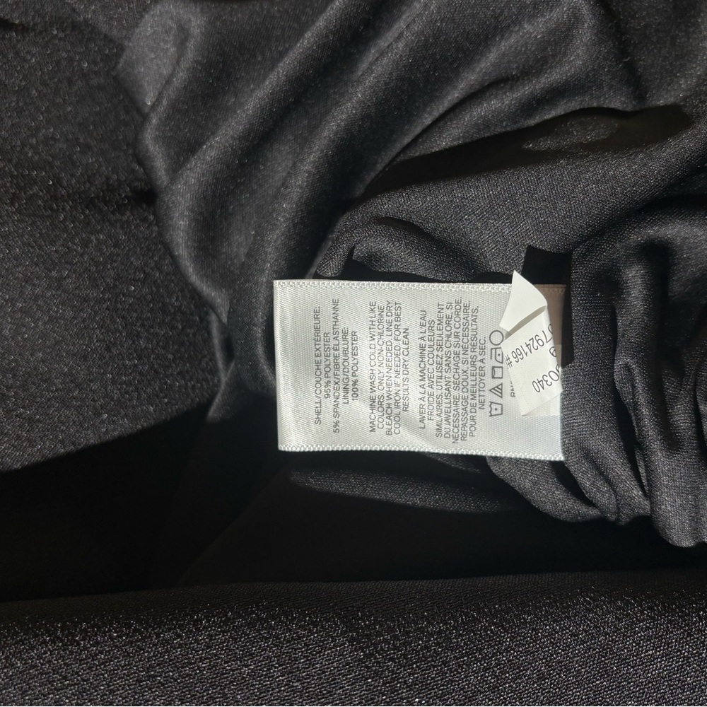 Express Black Asymmetrical Ruffle Dress - Picture 5 of 9